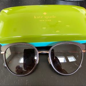 Kate Spade Black and Gold Sunglasses